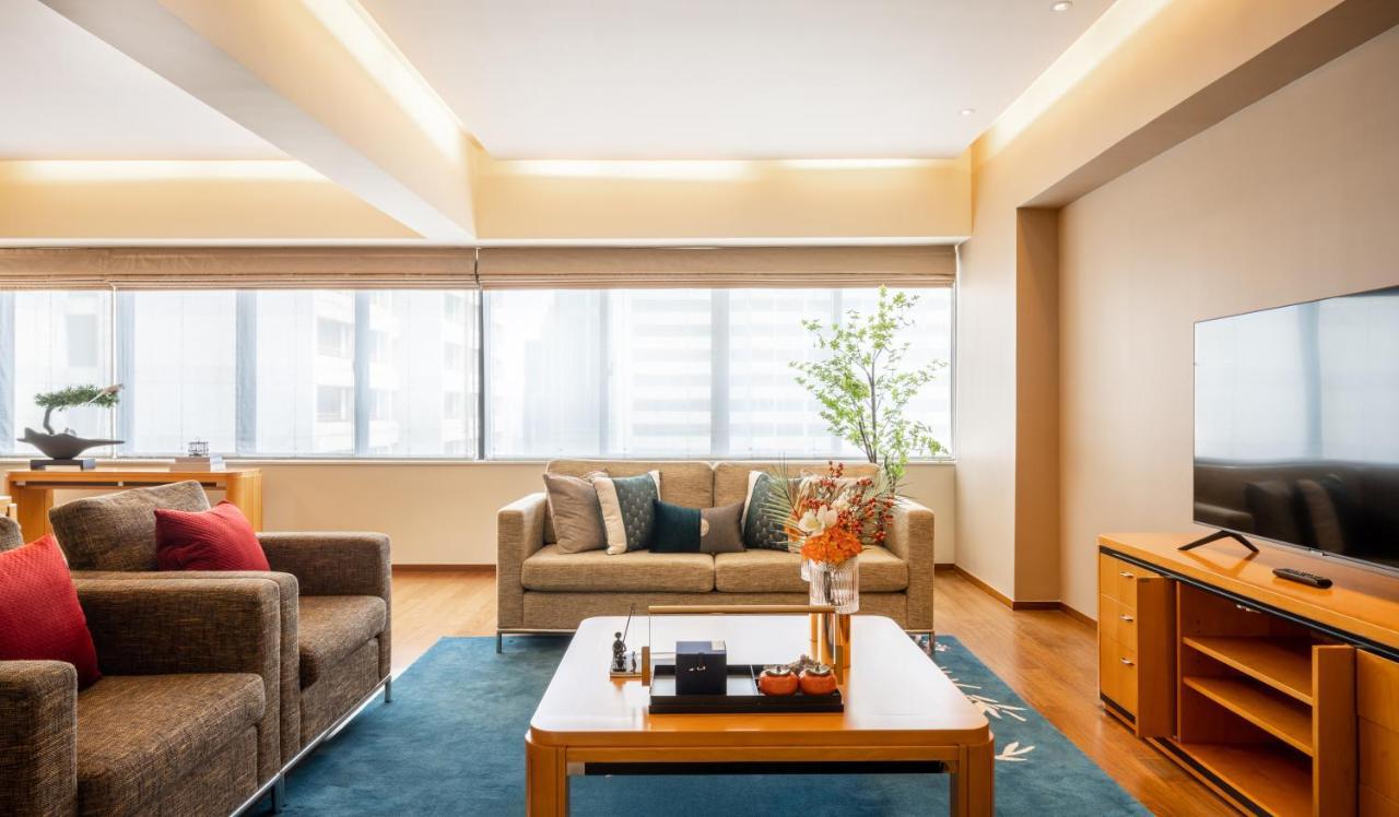 Shanghai Centre Serviced Apartment Eksteriør billede