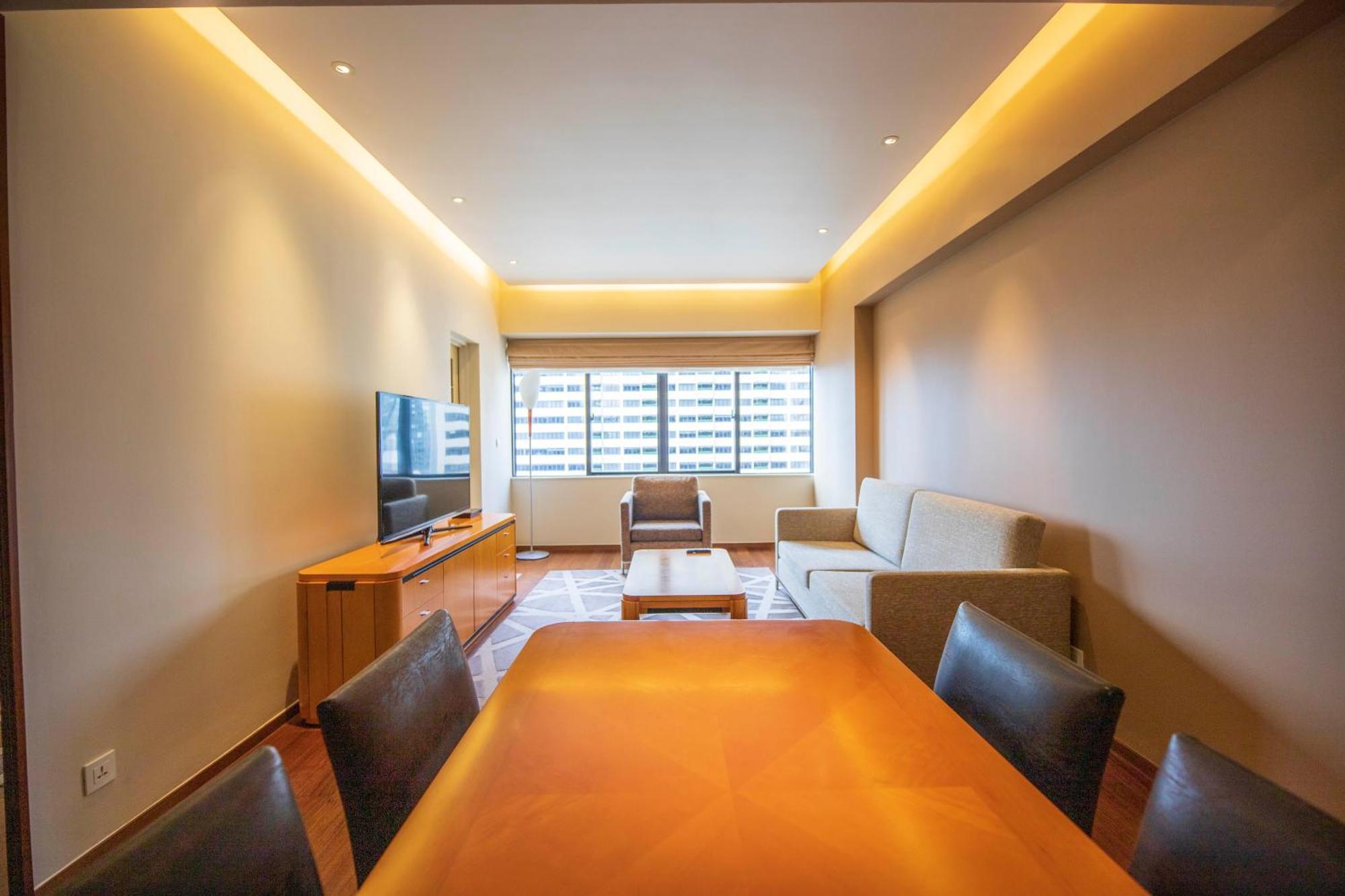 Shanghai Centre Serviced Apartment Eksteriør billede