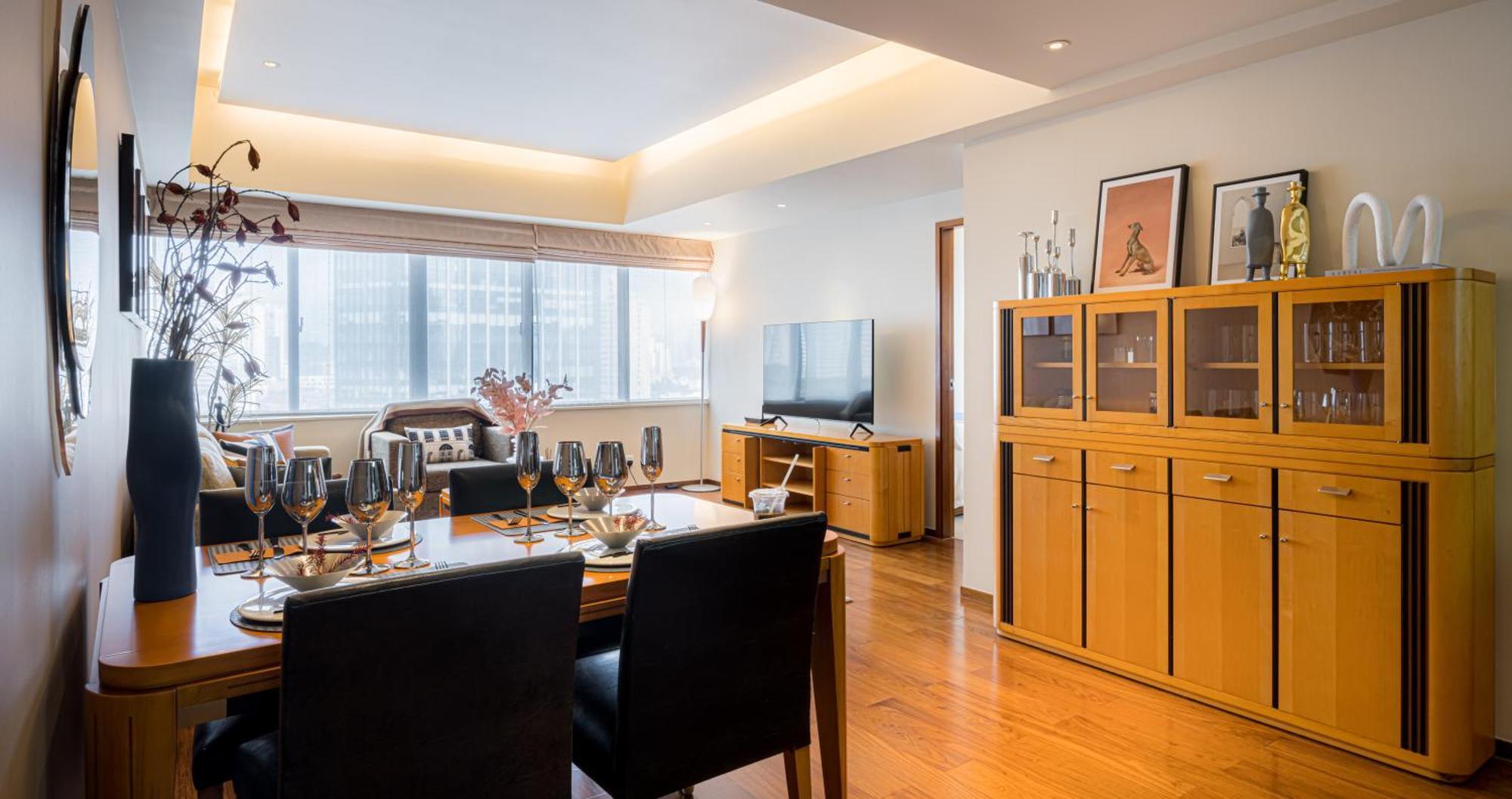 Shanghai Centre Serviced Apartment Eksteriør billede