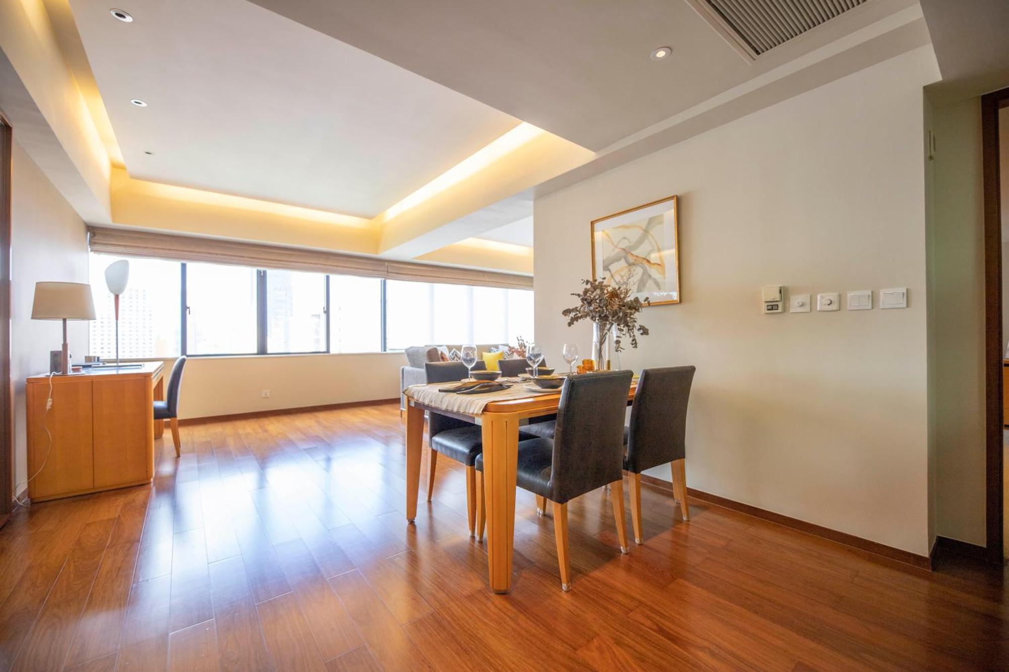 Shanghai Centre Serviced Apartment Eksteriør billede