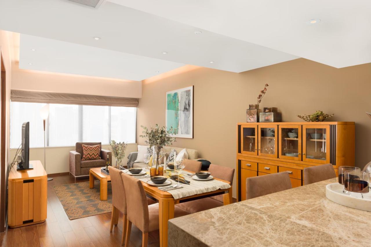 Shanghai Centre Serviced Apartment Eksteriør billede